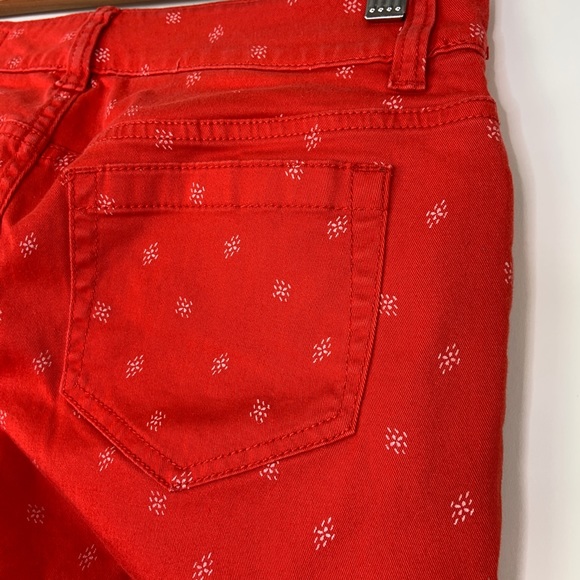 Vince Camuto Red Skinny Jeans Size 28 P Petite - Picture 5 of 7